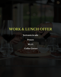 Coworking e pranzo incluso